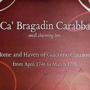 Ca' Bragadin E Carabba 3*, Veneza Itália